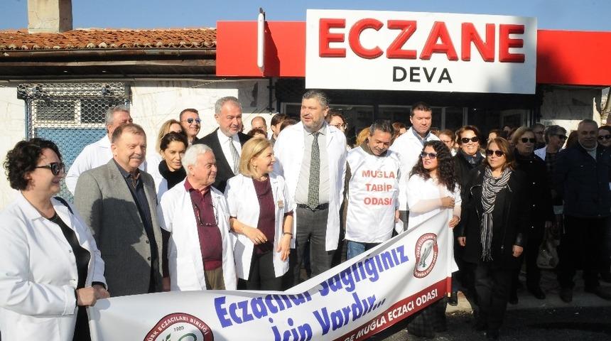 Muğla Eczacı Odası eczanelere ger&ccedil;ekleşen saldırıyı kınadı