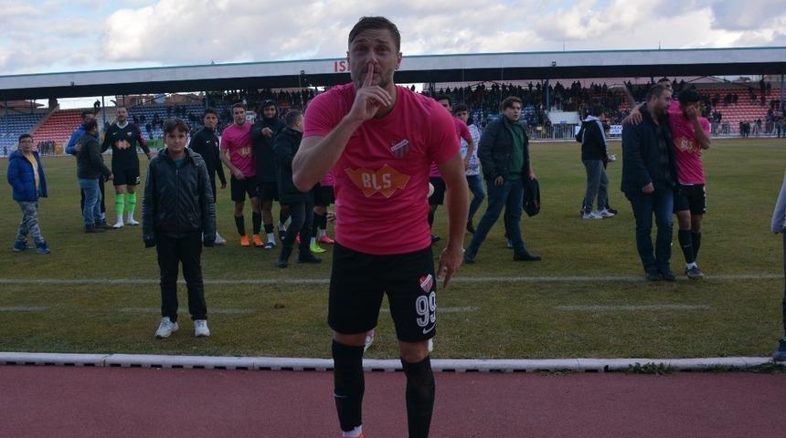 Isparta 32 Sporlu Volkan, ilk yarının gol kralı oldu