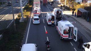 Trabzon'da TIR, yolcu minibüsüne çarptı: 2 ölü, 20 yaralı