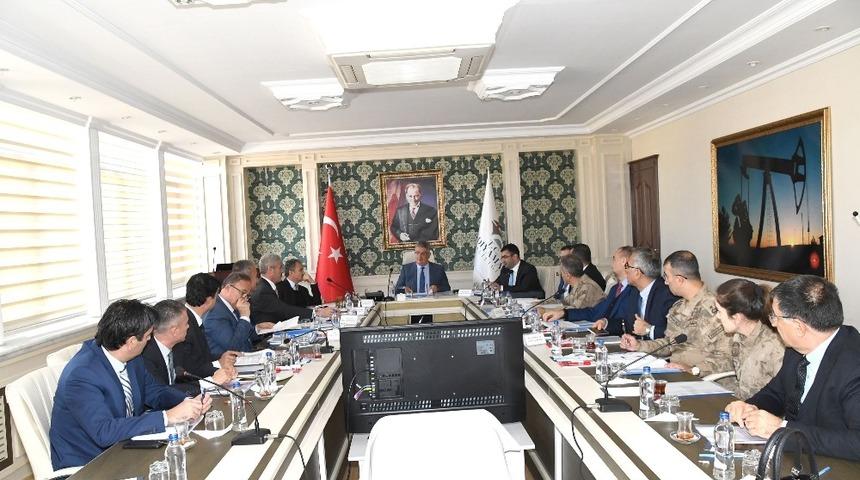 Kadına y&ouml;nelik şiddetle m&uuml;cadele koordinasyon toplantısı yapıldı