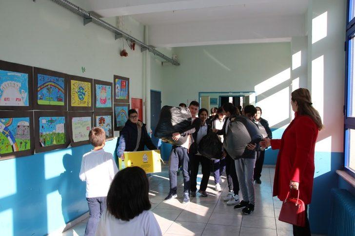 Ortaokul öğrencileri umut ışığı oldu G2