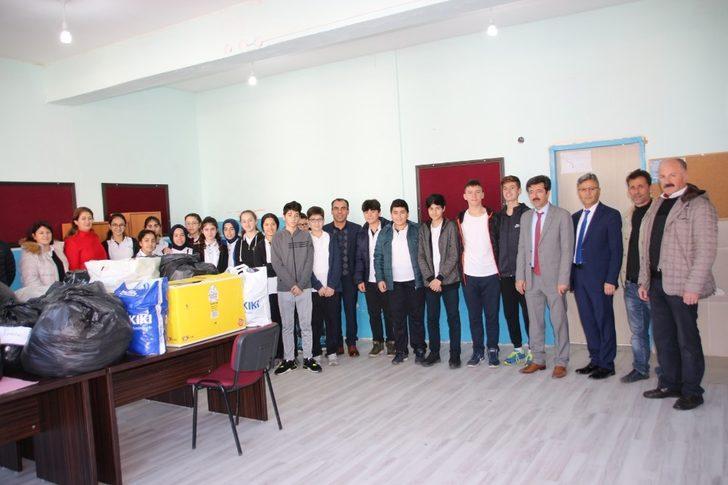 Ortaokul öğrencileri umut ışığı oldu G5