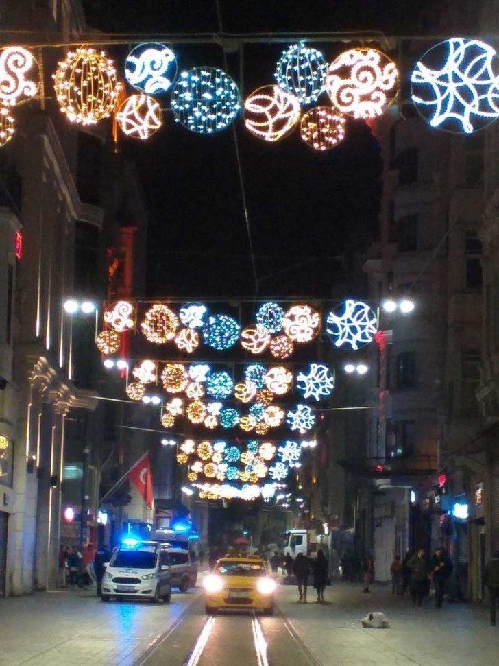 İstiklal Caddesi yeni yılda ışıl ışıl olacak G2