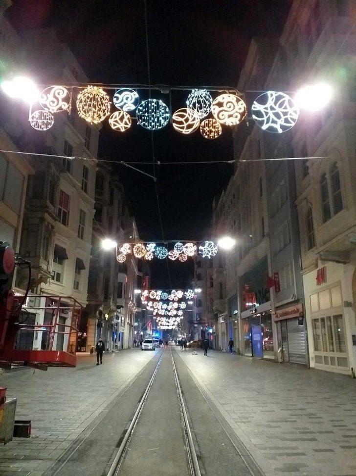 İstiklal Caddesi yeni yılda ışıl ışıl olacak G3