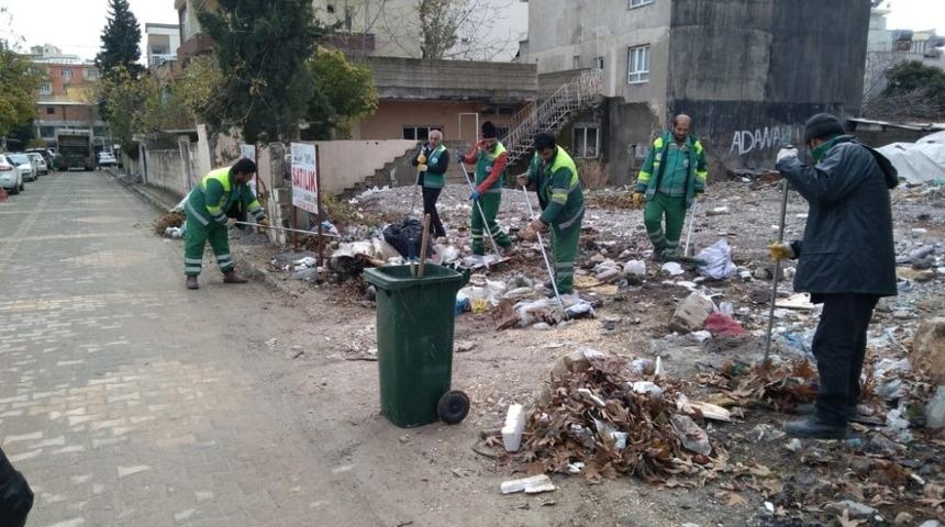 S&uuml;merevler Mahallesinde temizlik seferberliği