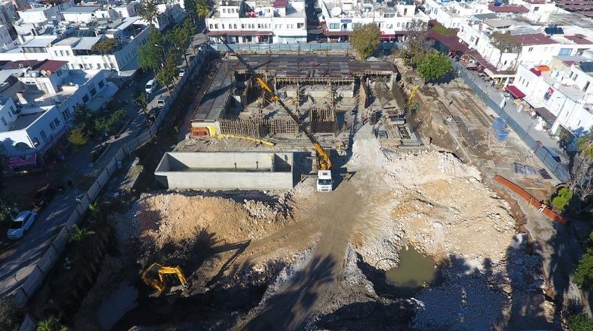 Turgutreis Yaşam Merkezi’nde çalışmalar sürüyor