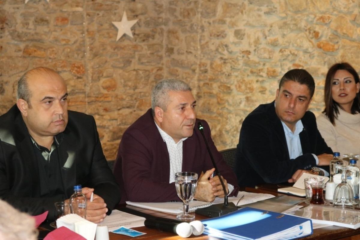 Bodrum Belediye Gıda A.Ş. y&ouml;netimi basın mensupları ile bir araya geldi