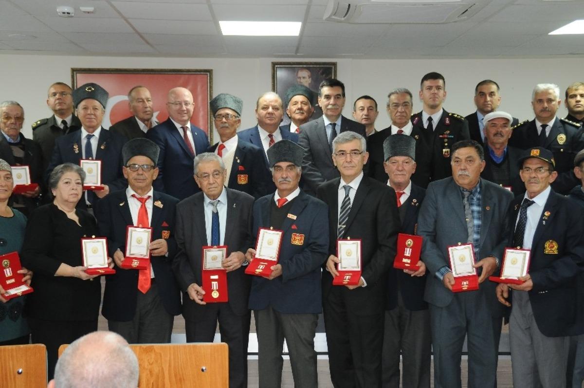 Menteşe&rsquo;de 33 Kıbrıs gazisi onurlandırıldı