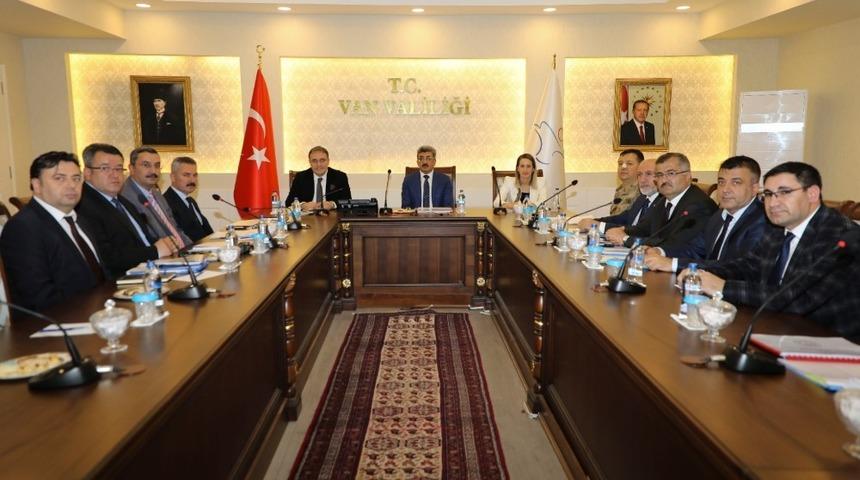 Van&rsquo;da &lsquo;Kadına Y&ouml;nelik Şiddetle M&uuml;cadele Koordinasyon Planı&rsquo; toplantısı