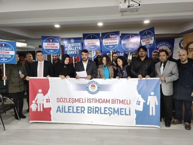 Başkan Barışan’dan “sözleşmeli öğretmenliği bitirin” çağrısı