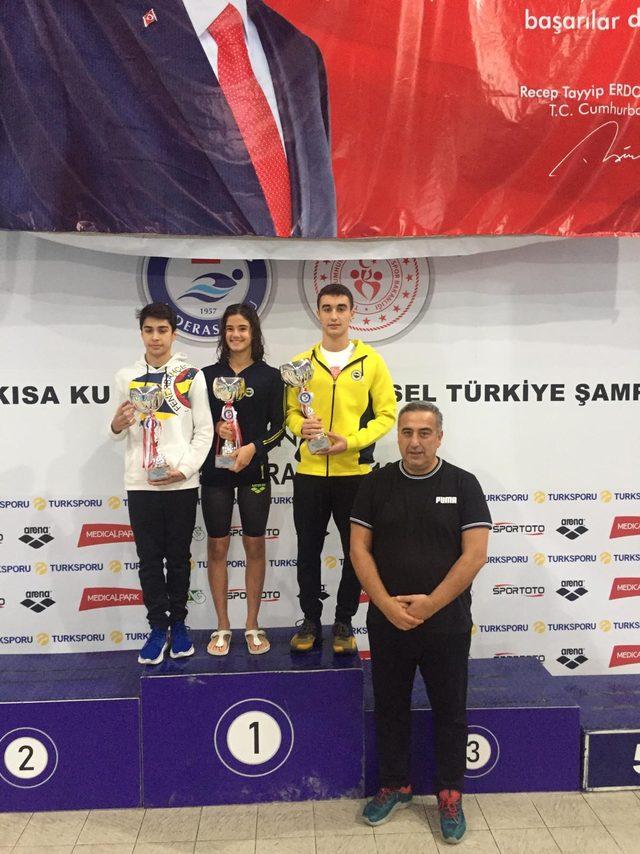Türkiye Kısa Kulvar Yüzme Şampiyonası’nda 15 yeni rekor