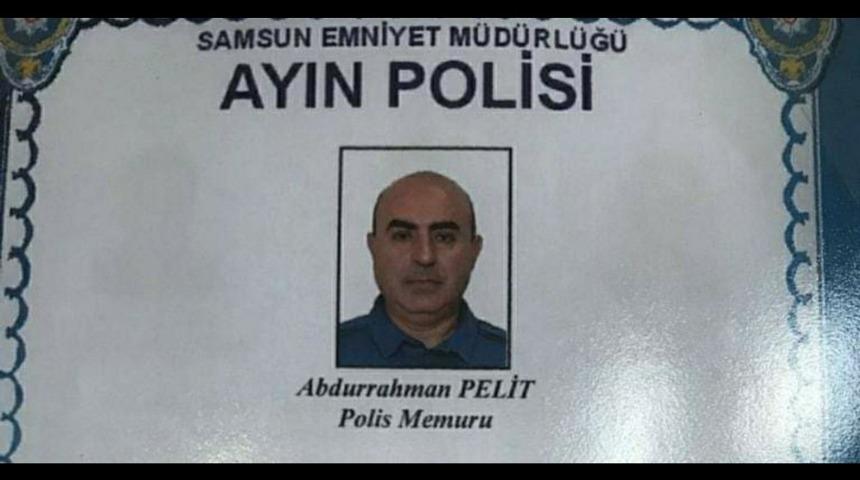 Savcı ve eşini yanan araçtan kurtaran polis “ayın polisi” seçildi