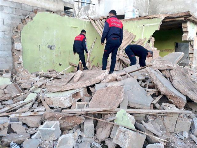 Şanlıurfa'da metruk ev çöktü: 1 yaralı