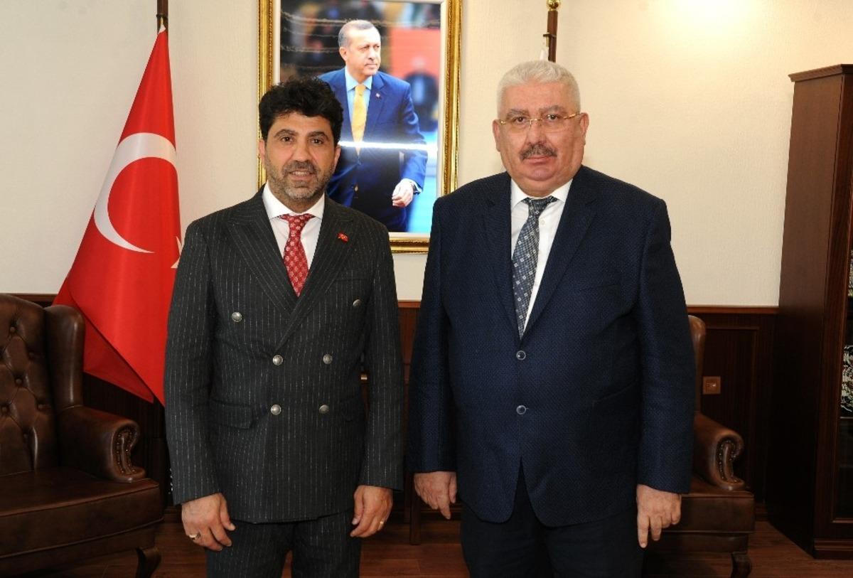 Semih Yal&ccedil;ın&rsquo;dan Rekt&ouml;r Aldemir&rsquo;e ziyaret