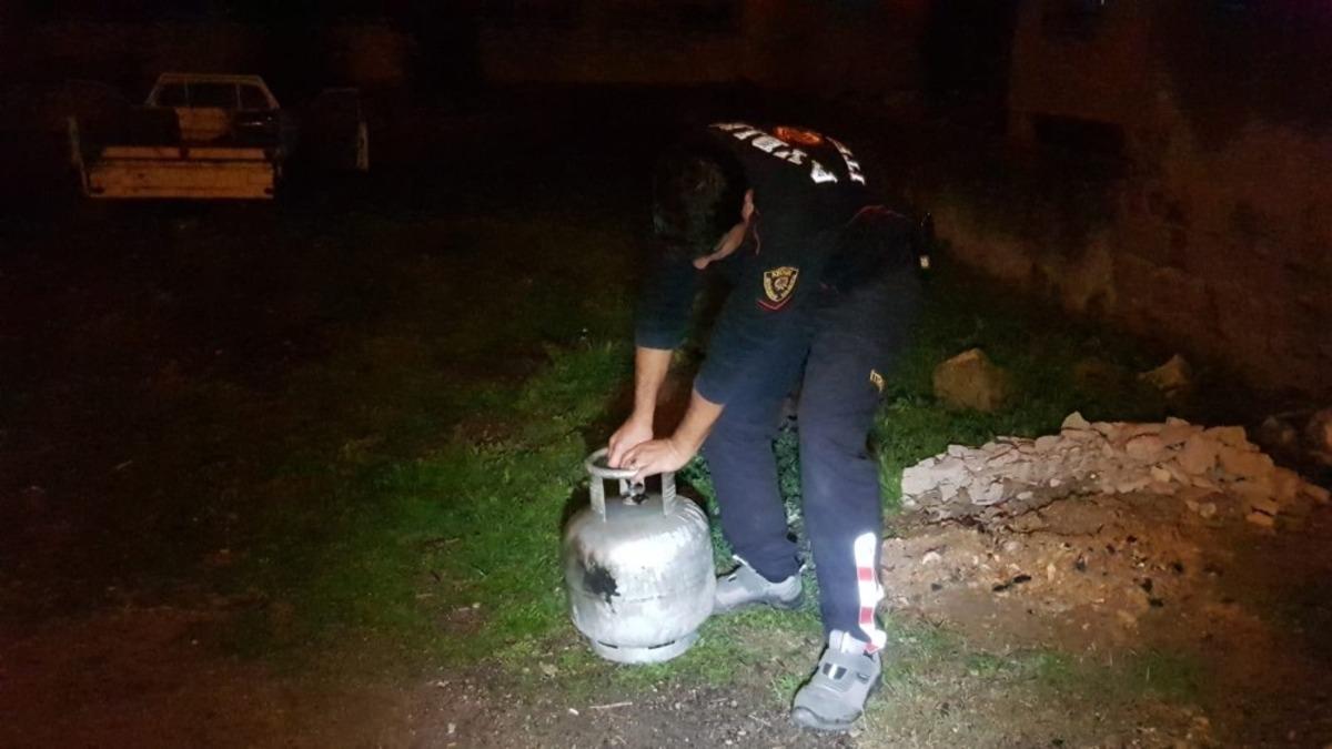 Parlayan t&uuml;p yangına neden oldu: 1 yaralı