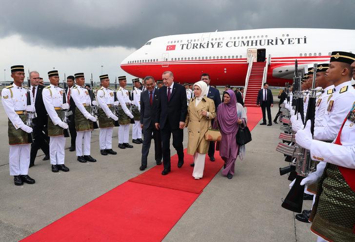 Cumhurbaşkanı Erdoğan Malezya'ya geldi! G4