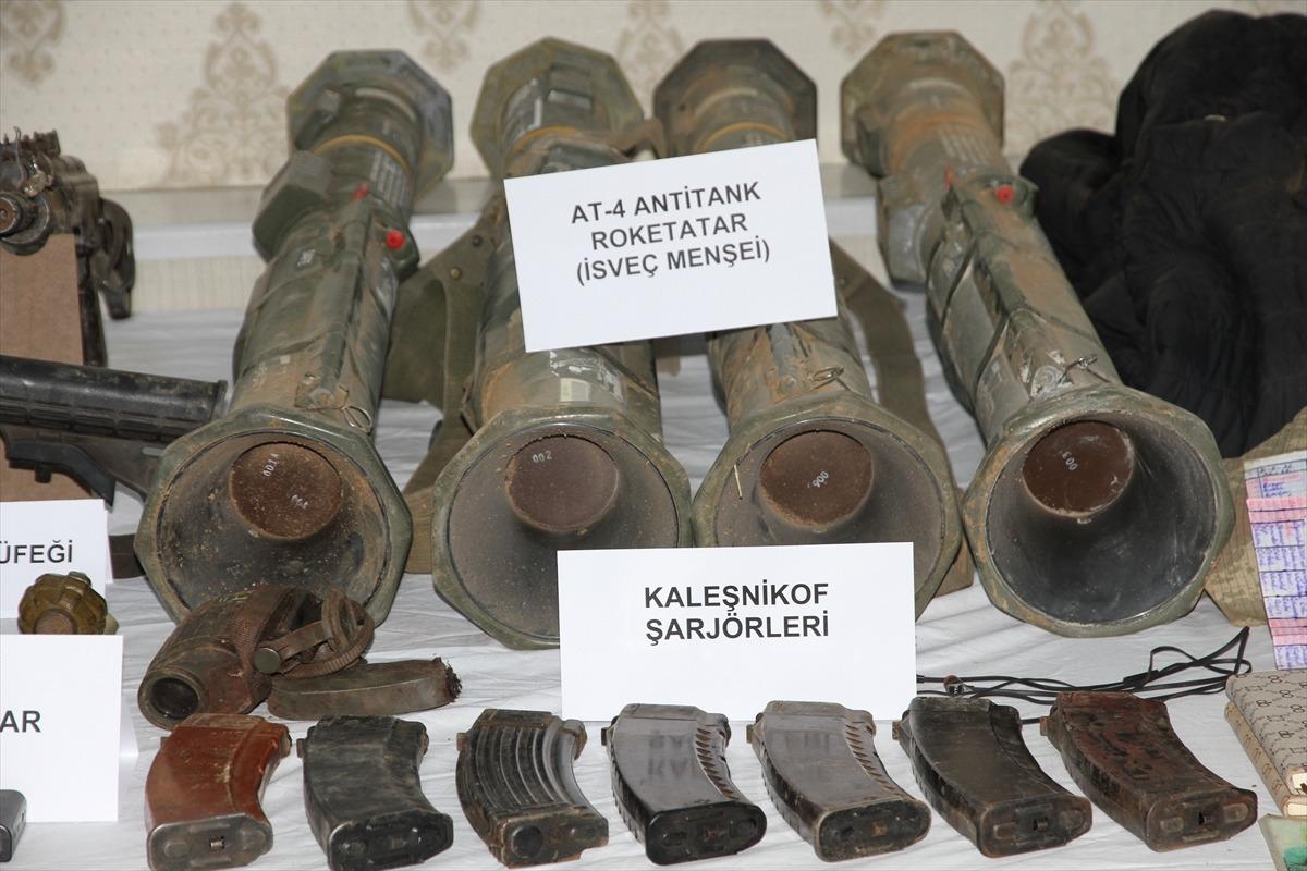 Mardin'de 4 ter&ouml;ristin etkisiz hale getirildiği sığınak imha edildi