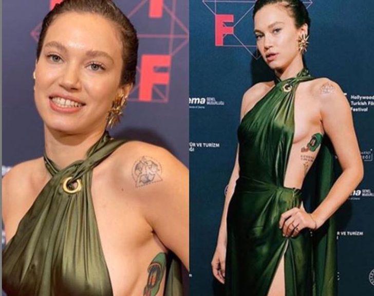 Atiye'nin galasına Melisa Şenolsun damga vurdu G5