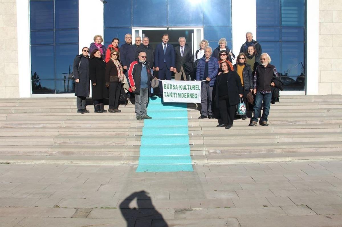 Bursa K&uuml;lt&uuml;rel Tanıtım Derneği&rsquo;nden Dumlupınar ziyareti