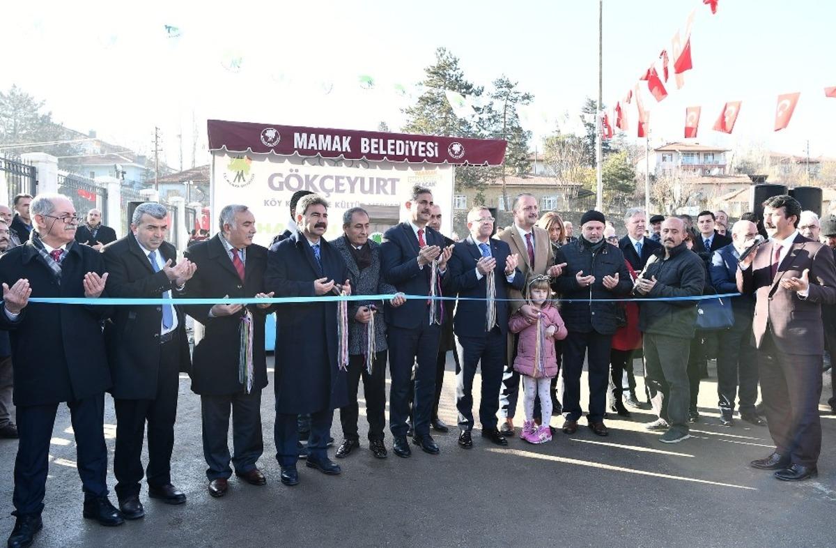 Mamaklılar ilk k&ouml;y konağına kavuştu