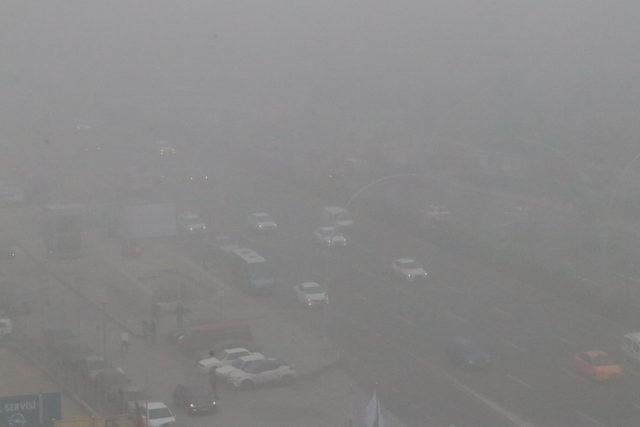 Ankara'da yoğun sis