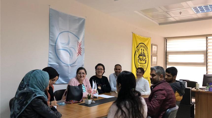 D&Uuml;&rsquo;den &ouml;zel gereksinimli &ouml;ğrencilere Erasmus bilgilendirme toplantısı