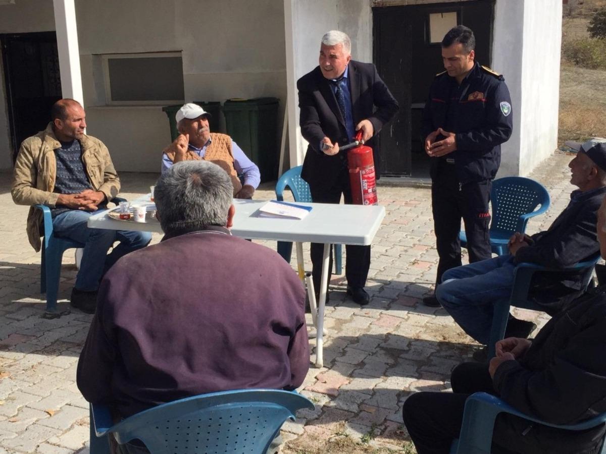 Yangın g&uuml;venliği eğitimi verildi