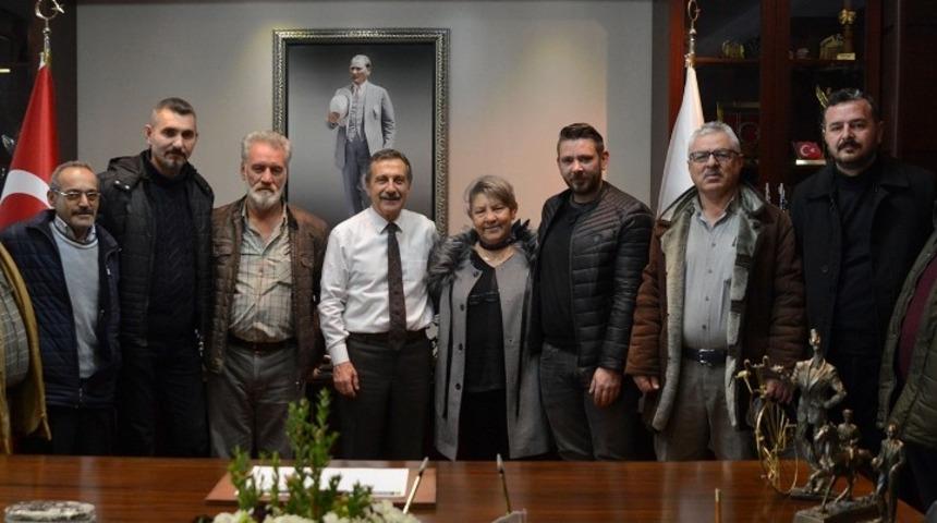 Başkan Ataç’a ziyaretler