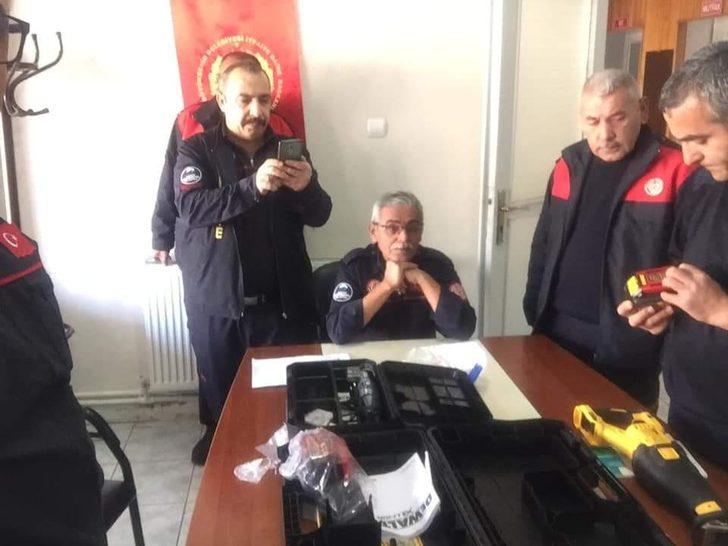 İtfaiye Develi Bölge Amirliği teknik ekipmanlarıyla daha güçlü G1