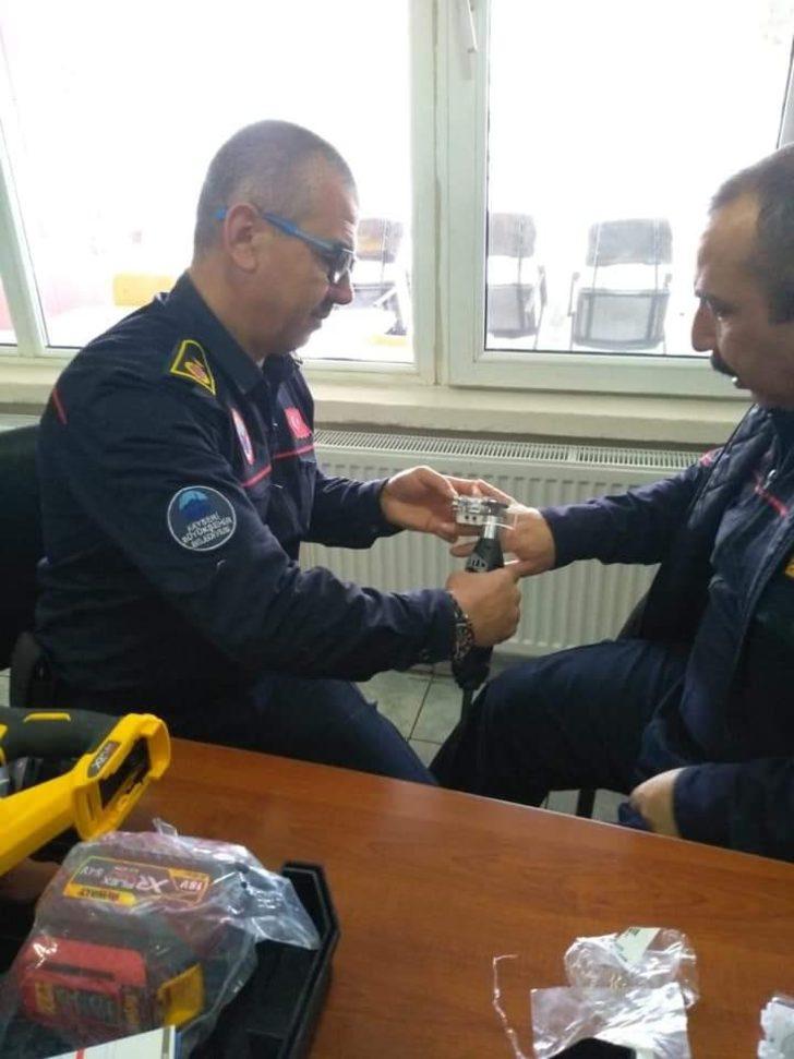 İtfaiye Develi Bölge Amirliği teknik ekipmanlarıyla daha güçlü G3