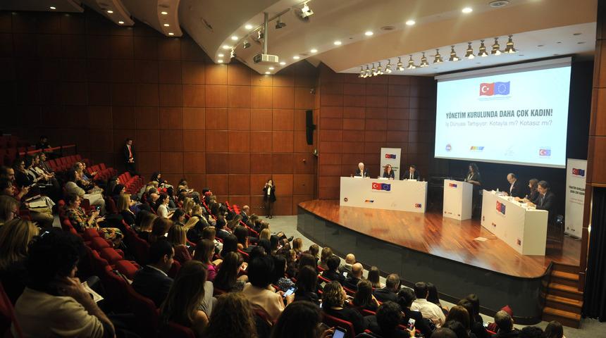 YKKD cinsiyet eşitliği için "yönetim kurulunda kota"yı tartıştı