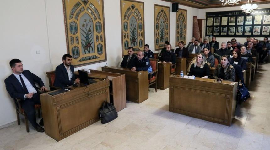 Nevşehir Belediye personeline stratejik plan eğitimi verildi