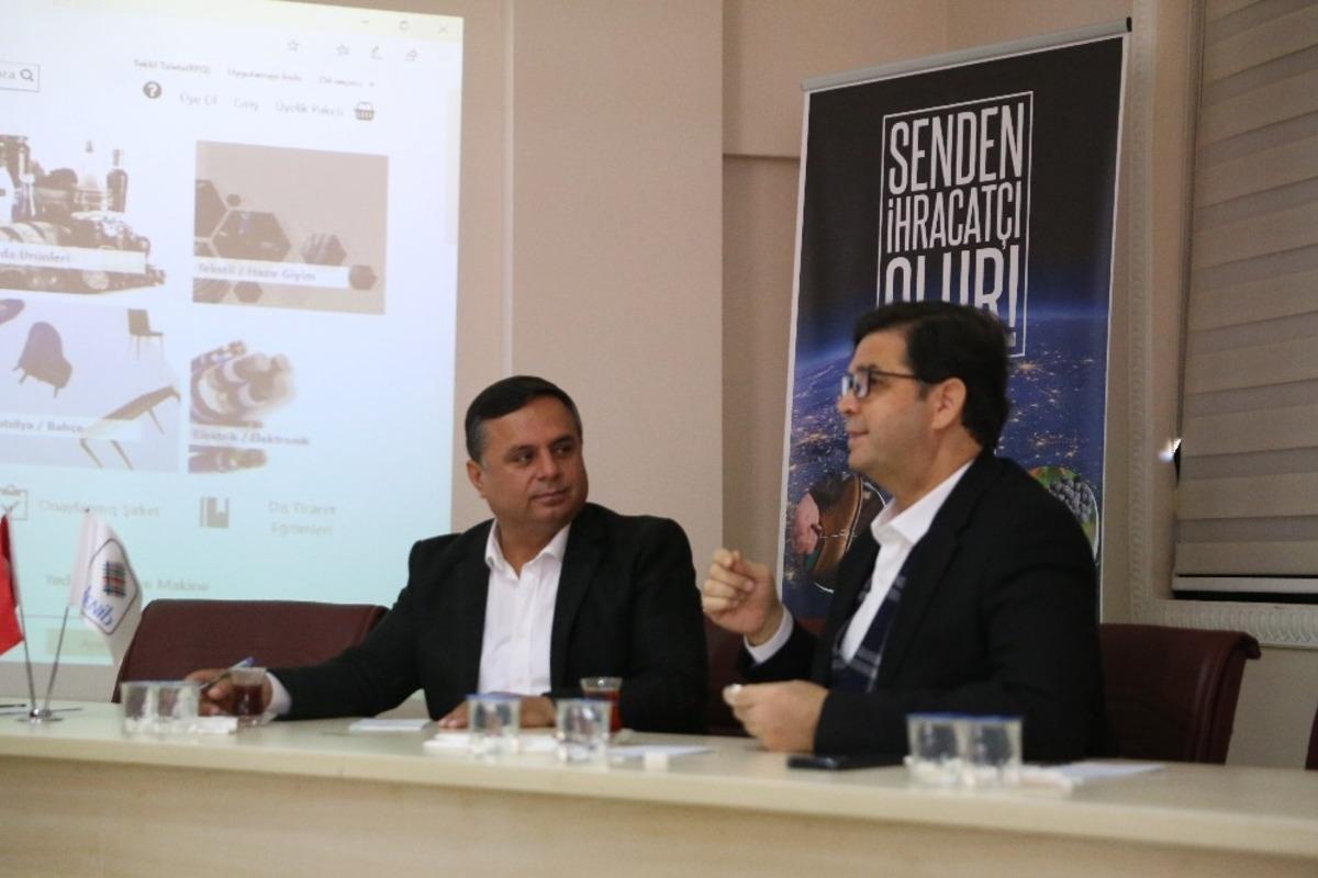 DENİB, &Ccedil;al&rsquo;da girişimcilere ihracat yapmanın yollarını anlattı