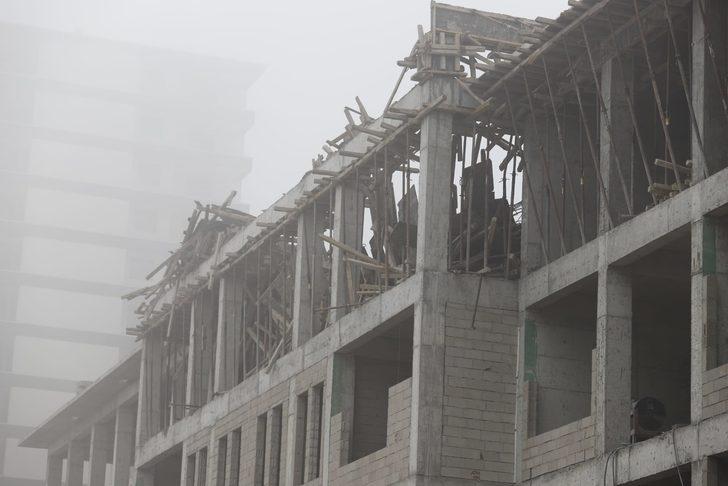 Ankara'da okul inşaatında iskele çöktü! 1 ölü,1 yaralı G2