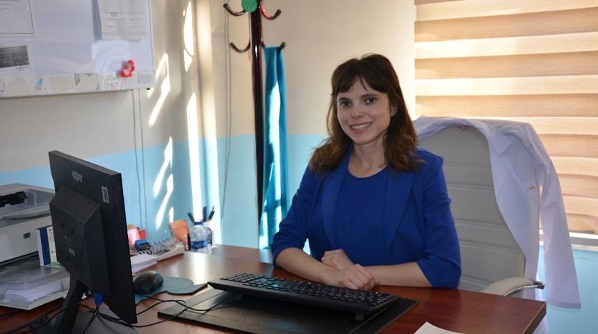 Gerze&rsquo;de d&acirc;hiliye uzmanı g&ouml;reve başladı