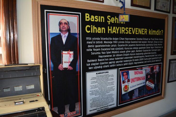 Şehit gazeteci Hayırseverner anıldı G2
