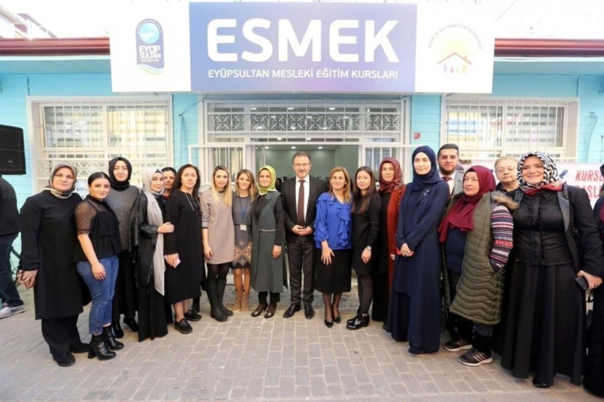 ESMEK Ey&uuml;psultan Merkez Şubesi&rsquo;nin a&ccedil;ılışı ger&ccedil;ekleştirildi