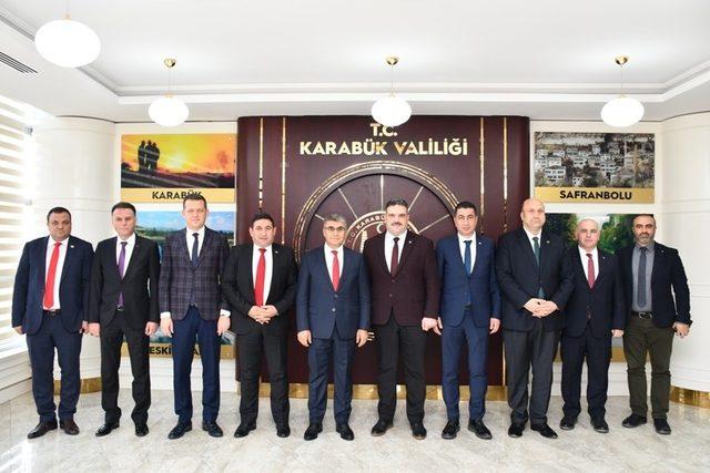 Rektör Çomaklı’dan Vali Gürel’e ziyaret