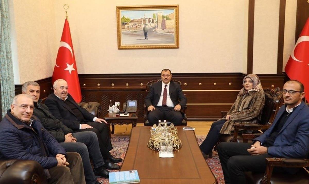 FHGC&rsquo;den Vali Kaldırım&rsquo;a ziyaret