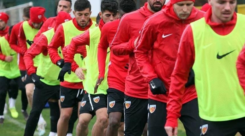 Kayserispor&rsquo;un Kupa ma&ccedil;ı kadrosu