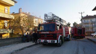 Duyarlı görevli ve vatandaş evi yanmaktan kurtardı