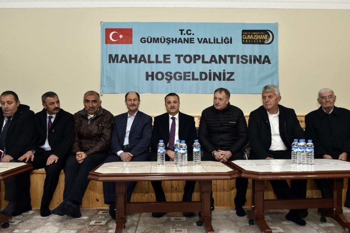 G&uuml;m&uuml;şhane&rsquo;de mahalle toplantıları devam ediyor