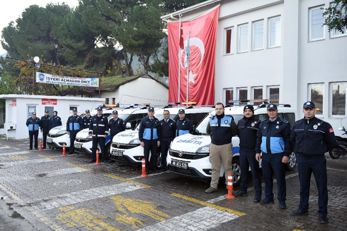 Fethiye zabıtasında yaka kamerası d&ouml;nemi