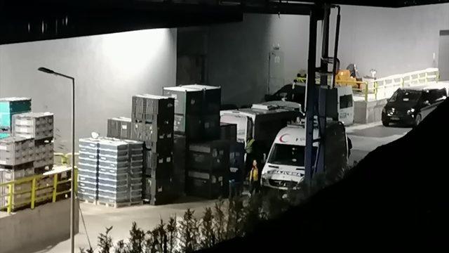 İşçiler fark etti! Kocaeli'de forklift faciası! 