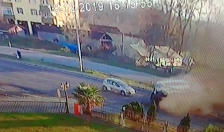 Samsun'da 2 öğrencinin öldüğü korkunç kazanın görüntüleri ortaya çıktı! G3