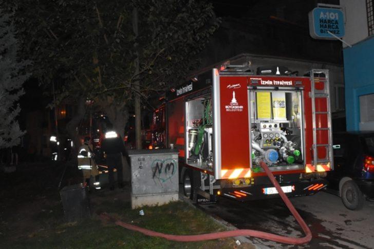 İzmir'de korkunç olay! Yanarak can verdi! G2