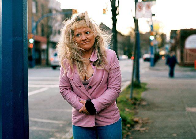 Christine, one of the subject's of Carly Clarke's Remember Me project in Vancouver's Downtown Eastside