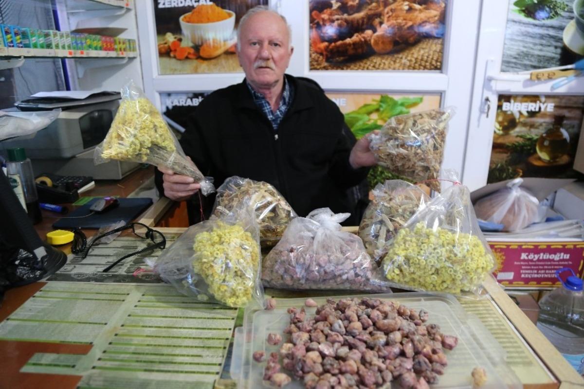 Soğuk havalar aktarlara yaradı