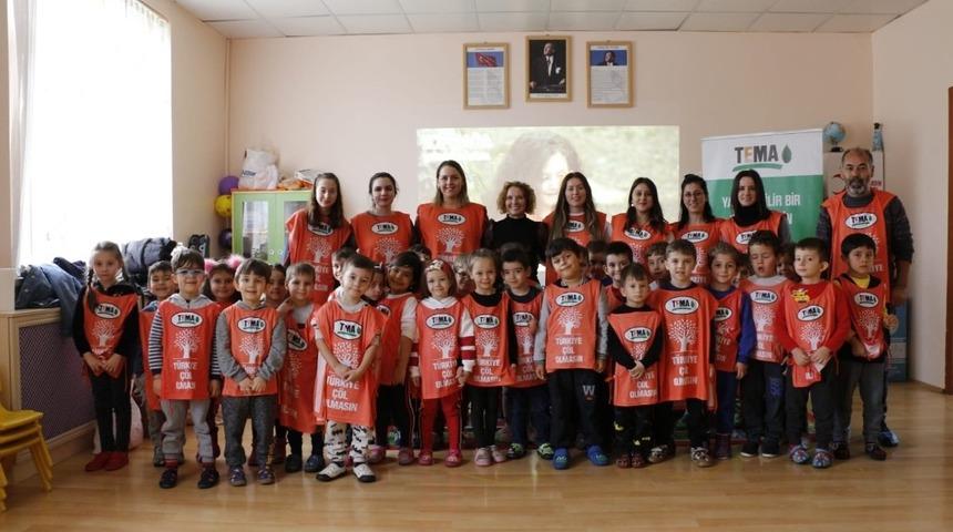 &Ouml;ğrencilere doğa bilinci eğitimi