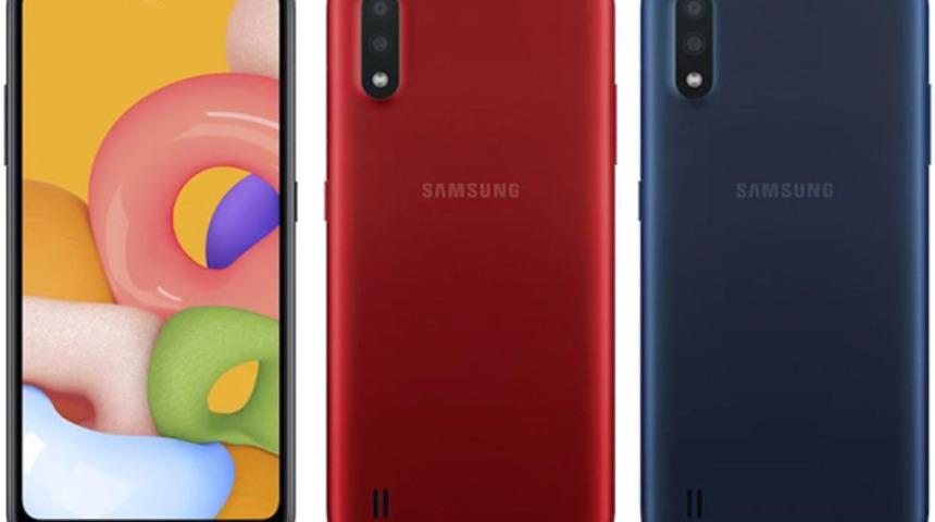 Samsung&rsquo;un giriş-orta segment yeni telefonu Samsung Galaxy A01 tanıtıldı